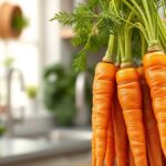 Mrkva s bohatými vlákninami podporuje trávenie