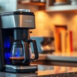 Kávovar Ninja Hot and Cold Brew pripravuje čerstvú kávu