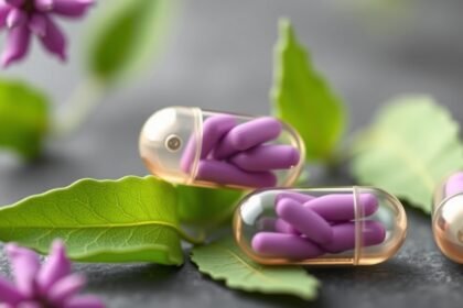 Kapsuly s drmekom podporujú hormonálnu rovnováhu a znižujú menštruačné ťažkosti.