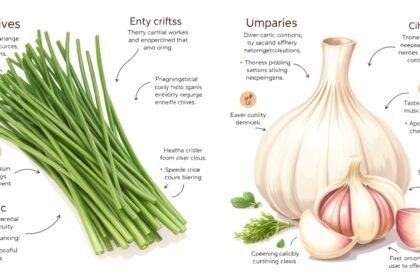 Väzba pažítky cesnakovej a cesnaku s ich liečivými účinkami.