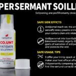 Antiperspirant with information about side effects and usage.