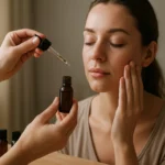 Aplikácia esenciálneho oleja na pleť pre jej starostlivosť a oživenie