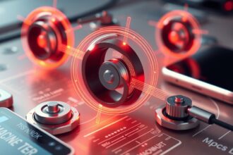 Magnetické senzory detekujúce magnetické pole na technológii.