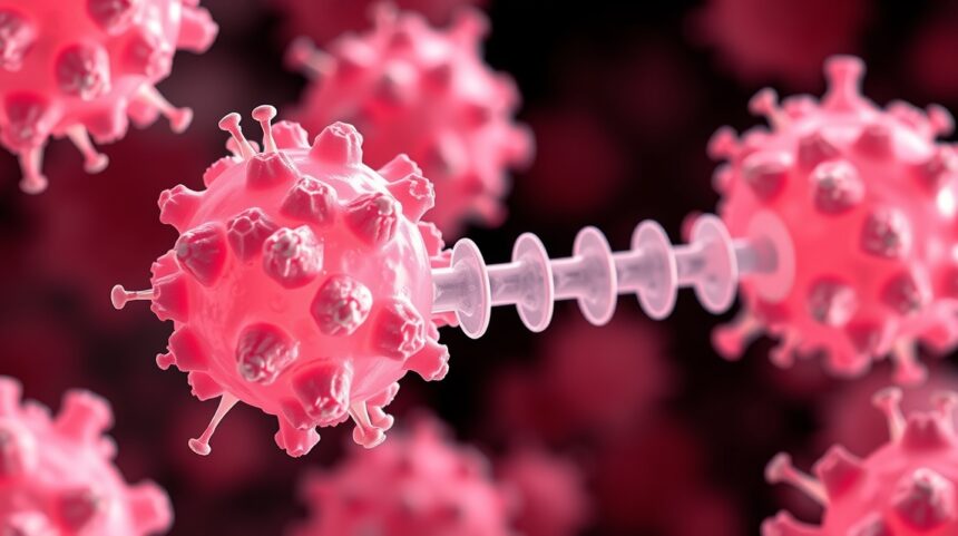 Ilustrácia telomerázy ovplyvňujúcej procesy starnutia buniek