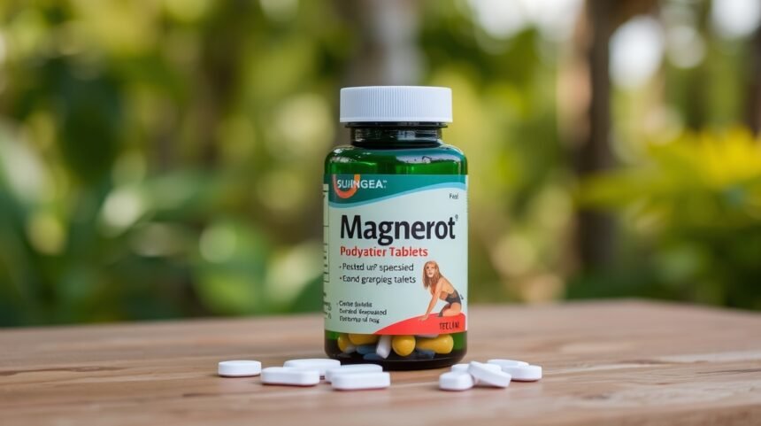 MagneRot: prírodné magnézium na podporu zdravia a pohody.