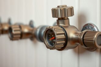 Radiátorový ventil na reguláciu teploty a prietoku vody