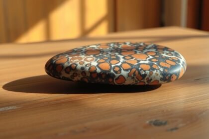 Leopardí jaspis - liečivý kameň na podporu harmónie a stability