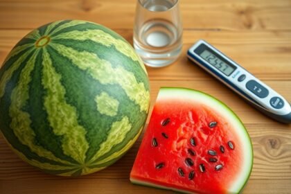 Melón a meranie glykémie; zdravá voľba pre diabetikov.