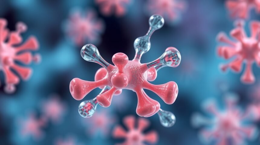 Mikroskopický pohľad na baktérie a ich štruktúru.