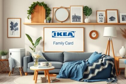 Obývacia izba s IKEA Family kartou a štýlovým nábytkom