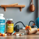 Doplnky stravy na podporu zdravia kĺbov a cvičení.