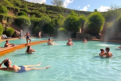 Relaxácia v termálnych vodách s minerálmi a teplom