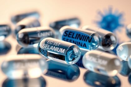 Selenové tablety podporujúce imunitu a zdravie buniek