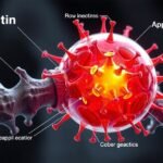 Infografika o ivermektíne s názvom a aplikačnými oblasťami