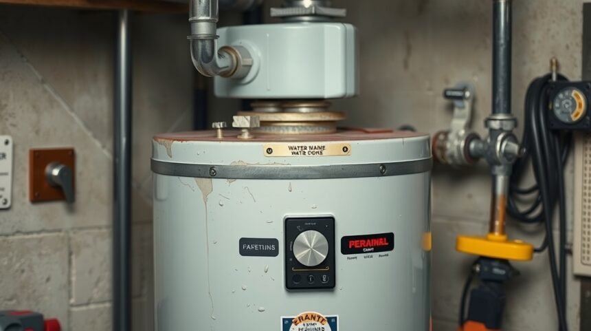 FÉG V4 ohrievač vody v technickej miestnosti