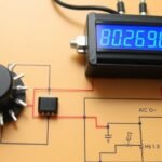 Hysterezisový komparátor s analógovým displayom a zapojením