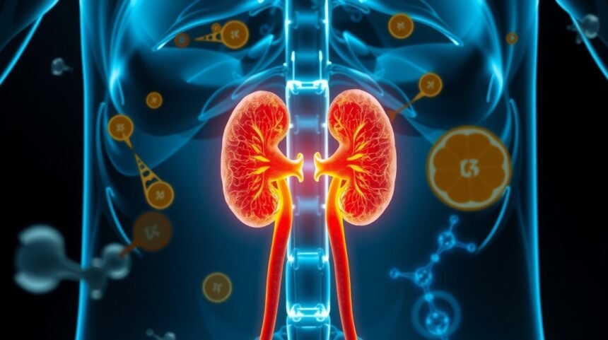 Anatomický pohľad na obličky a vitamín C v tele