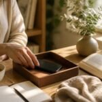 Osoba odkladá smartfón počas víkendového digitálneho detoxu a získava viac pokoja