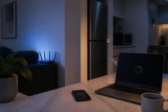 Router umiestnený na nevhodnom mieste spôsobuje pomalé a nestabilné Wi‑Fi pripojenie