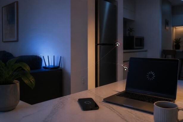 Router umiestnený na nevhodnom mieste spôsobuje pomalé a nestabilné Wi‑Fi pripojenie